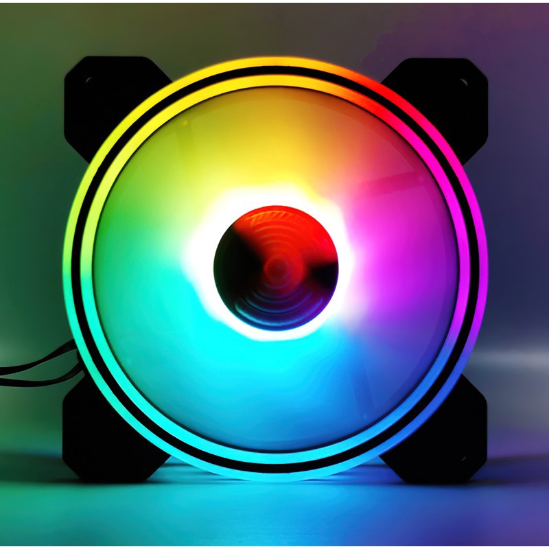 Quạt Led RGB GX 12cm cho máy tính