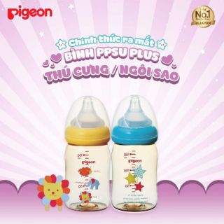 BÌNH SỮA PIGEON NỘI ĐỊA NHẬT 160ML/240ML