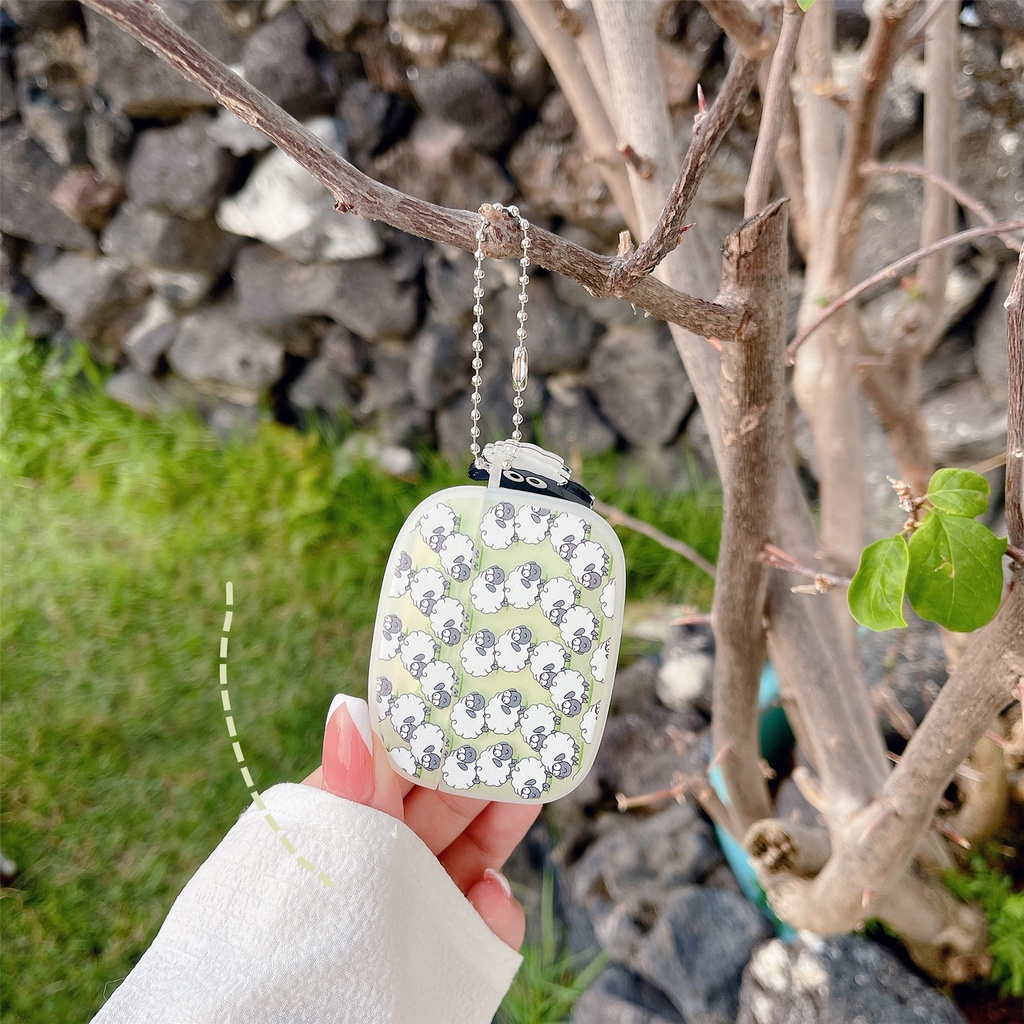 Vỏ Bảo Vệ Hộp Sạc Tai Nghe Bluetooth AirPods 1 / 2 / 3 2021 Pro2 2022 Bằng Silicon Tpu Mềm Chống Rơi Hình Chú Cừu Hoạt Hình