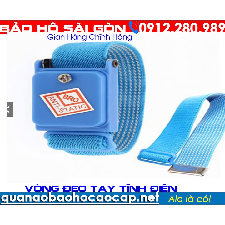 Combo 5 Vòng đeo tay chống tĩnh điện Leko - Màu xanh