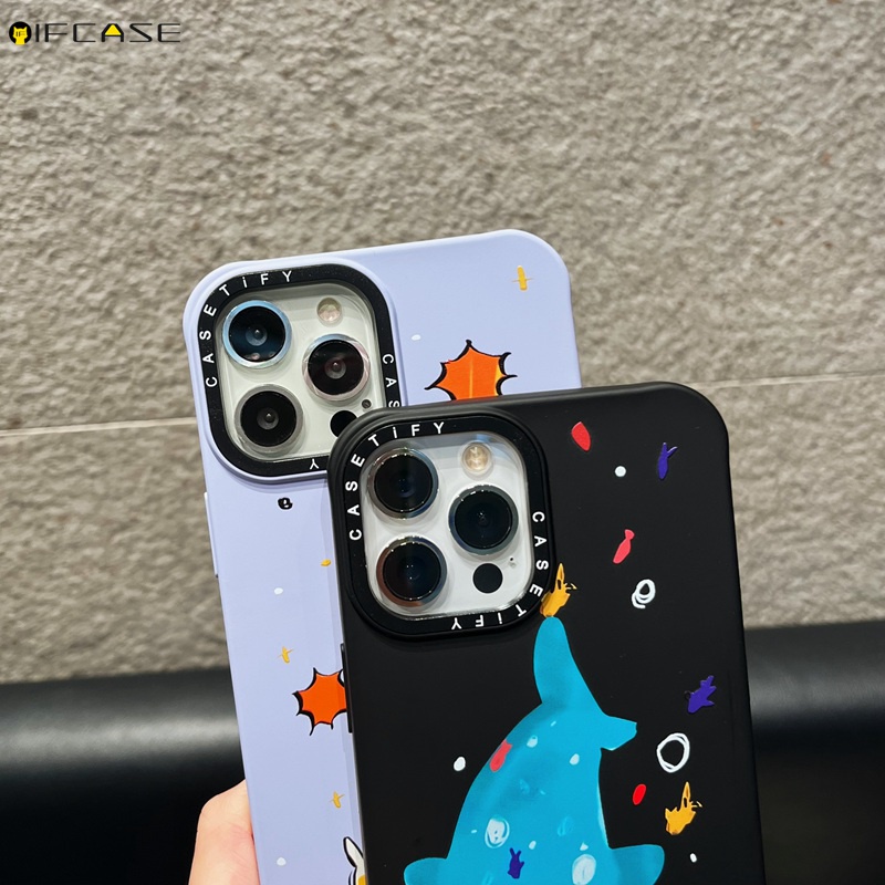 Ốp Điện Thoại Silicon Mềm Phối Lông Hình Thỏ / Cá Voi Cho iPhone 13 12 11 Pro Max XS Max XR X 7 8 Plus