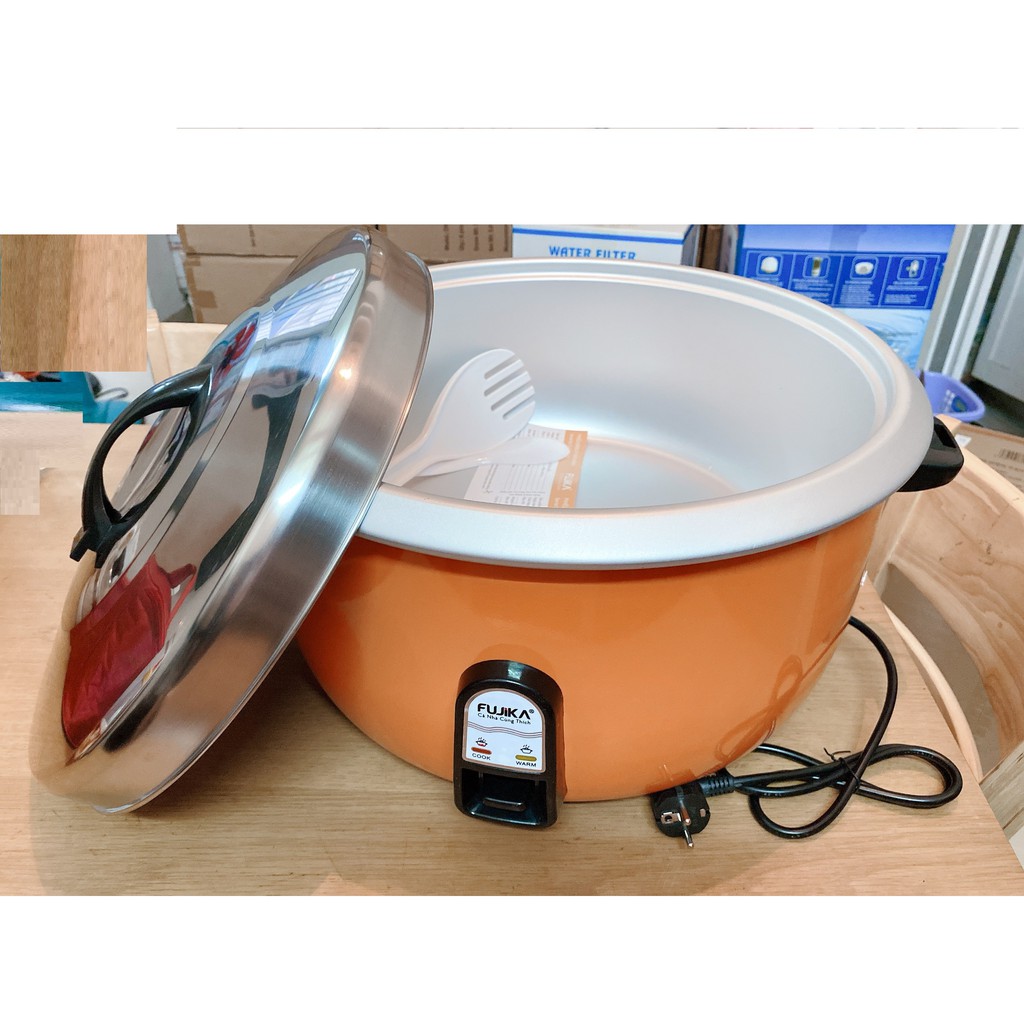 Nồi cơm điện công nghiệp Fujika/GCGKDD dung tích 10L dành cho quán ăn, nhà xưởng, màu mẫu ngẫu nhiên- bảo hành 12 tháng | BigBuy360 - bigbuy360.vn