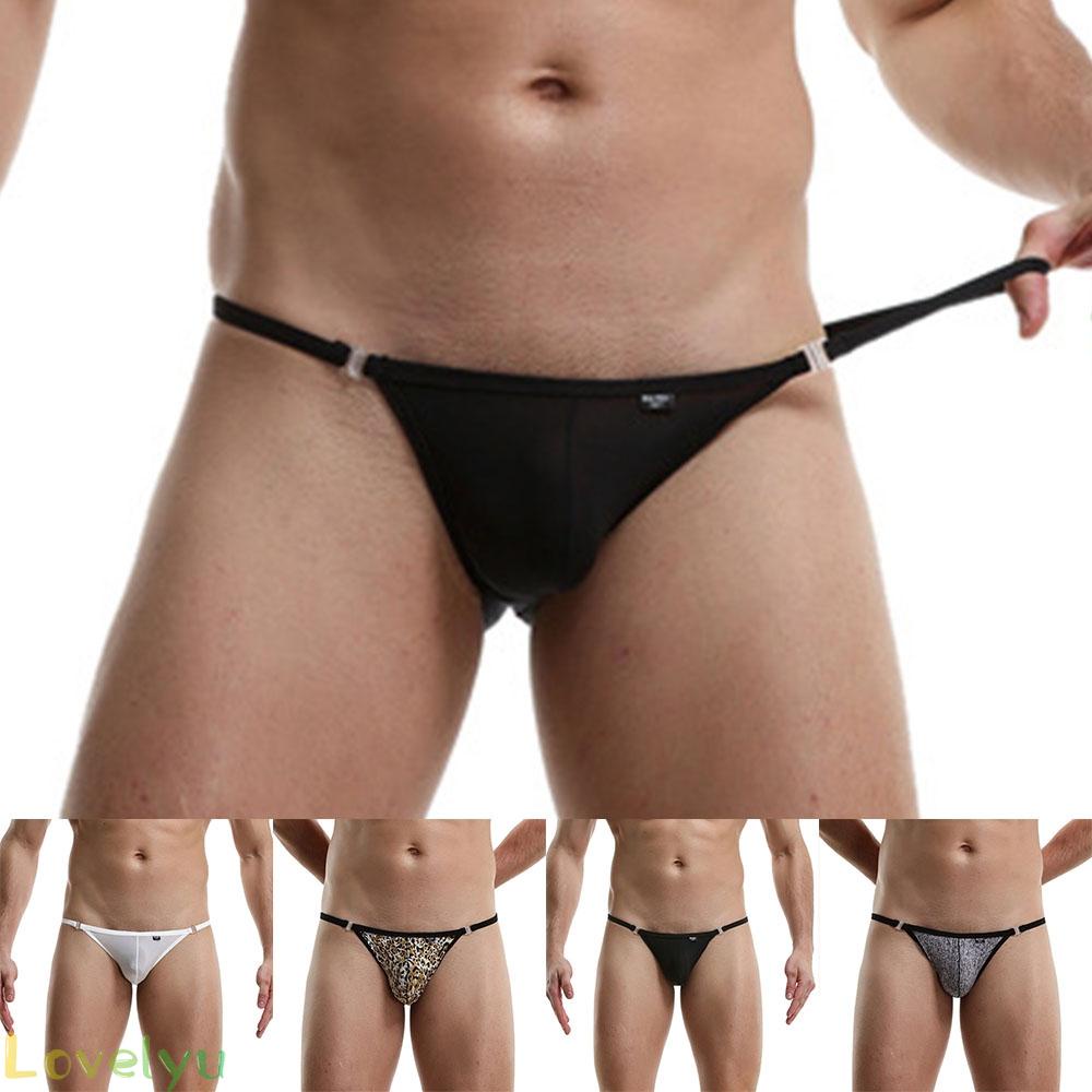 &lt;READY STOCK&gt;Mens Briefs Bikini Breathable G-String Knickers Lingerie Low Waist M-2XL100% brand new！
