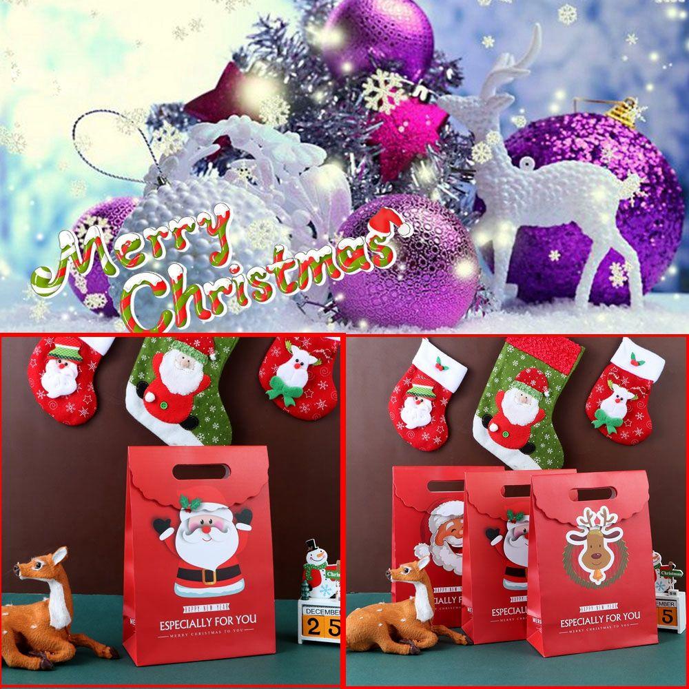 Túi Đựng Bánh Quy Hình Ông Già Noel