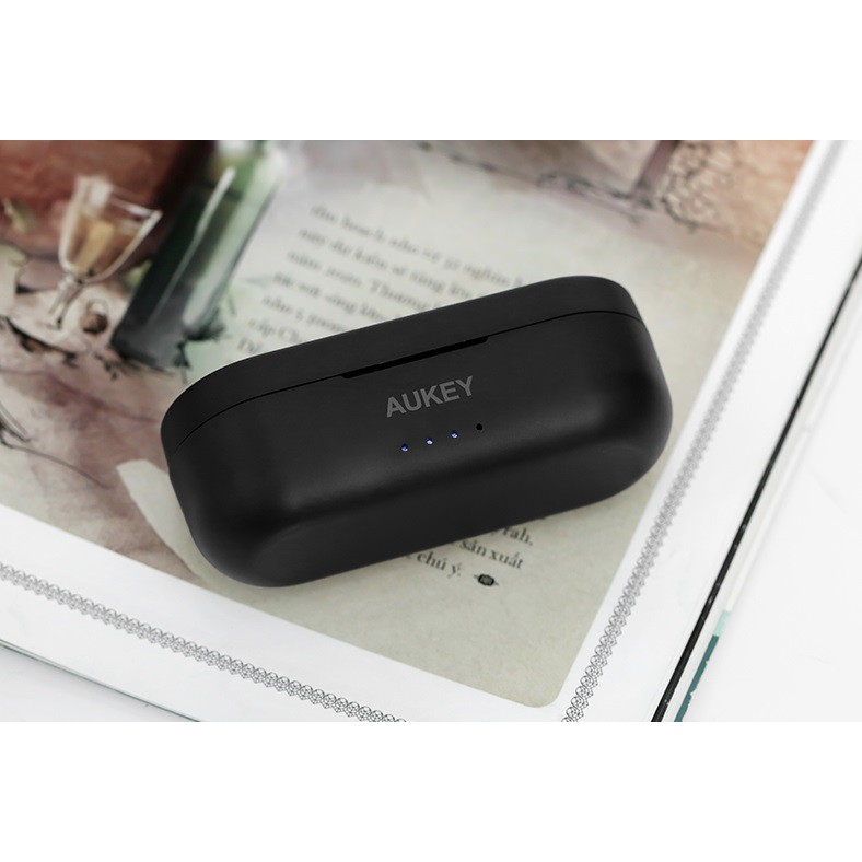 Tai Nghe True-Wireless AUKEY EP-K01 Lite - Chống Nước IPX5, Bluetooth 5.0, nghe độc lập từng bên