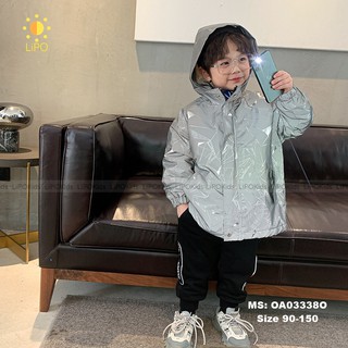ÁO KHOÁC GIÓ PHẢN QUANG CHO BÉ - OA033