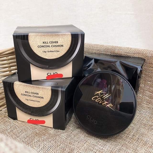 Sẵn Phấn Nước Clio Kill Cover Cushion 1 hộp +1 lõi