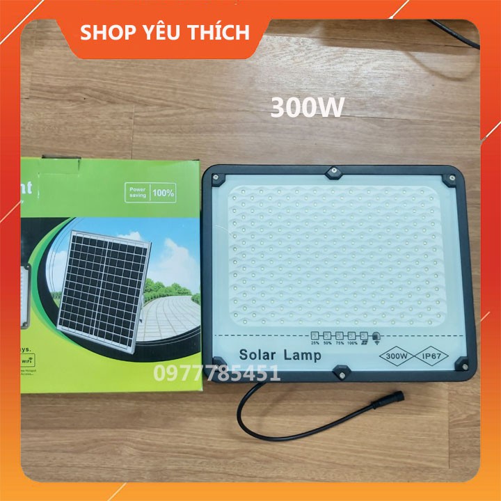 Đèn Năng Lượng Mặt Trời Chống Lóa, Chống Chói  100W, 200W, 300W