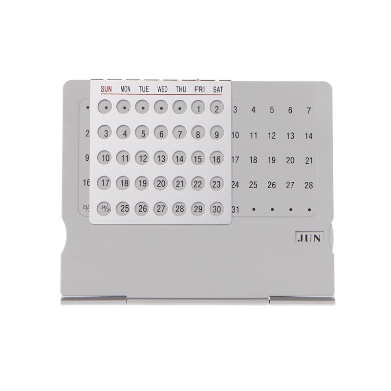 Lịch vạn niên để bàn điều chỉnh được DIY độc đáo dành cho văn phòng