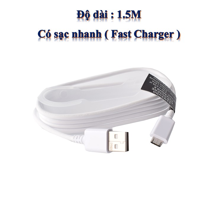 Cáp sạc Micro Samsung 1.5m zin chính hãng