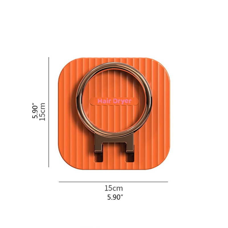 Giá Đỡ Máy Sấy Tóc Gắn Tường Có Thể Gập Lại Tiện Dụng Cho Phòng Tắm Khách Sạn
