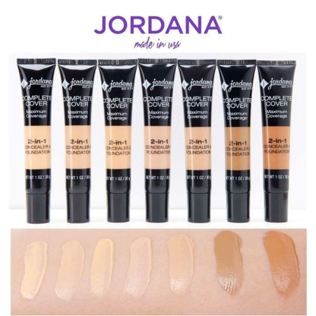 [Auth] Kem nền che khuyết điểm Complete Cover Jordana Mỹ | BigBuy360 - bigbuy360.vn
