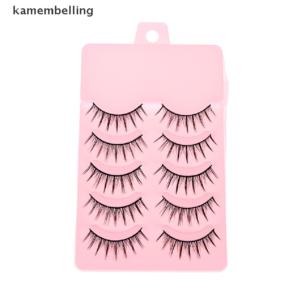 Set 5 Cặp Lông Mi Giả Cong Dài Tự Nhiên kamembelling