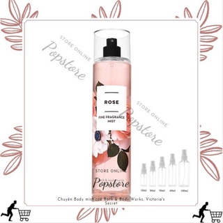 Xịt thơm Body Mist 𝐁𝐚𝐭𝐡 𝐚𝐧𝐝 𝐁𝐨𝐝𝐲 𝐖𝐨𝐫𝐤𝐬 𝐑𝐨𝐬𝐞