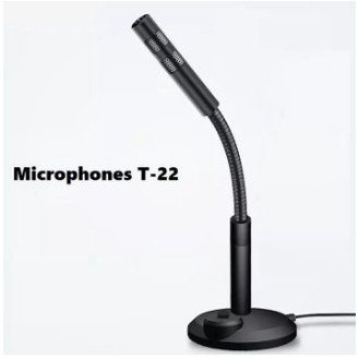 Micro hội nghị Straight T22 - Micro để bàn chuyên dụng cho học trực tuyến và hội thảo - Micro thu âm cho máy tính T-21 -