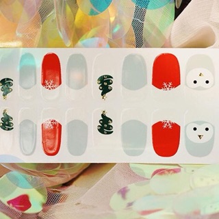 Nail Wraps (Dán móng tay) Christmas Noel