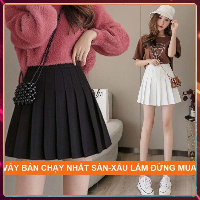 [MÃ TUIXO200K GIẢM 20K ĐƠN 500K] Chân Váy Xếp Ly Tennis dáng Chữ A Ngắn  kiểu Xòe, Chân Váy Xếp Li Tennis Chữ A Công Sở | BigBuy360 - bigbuy360.vn