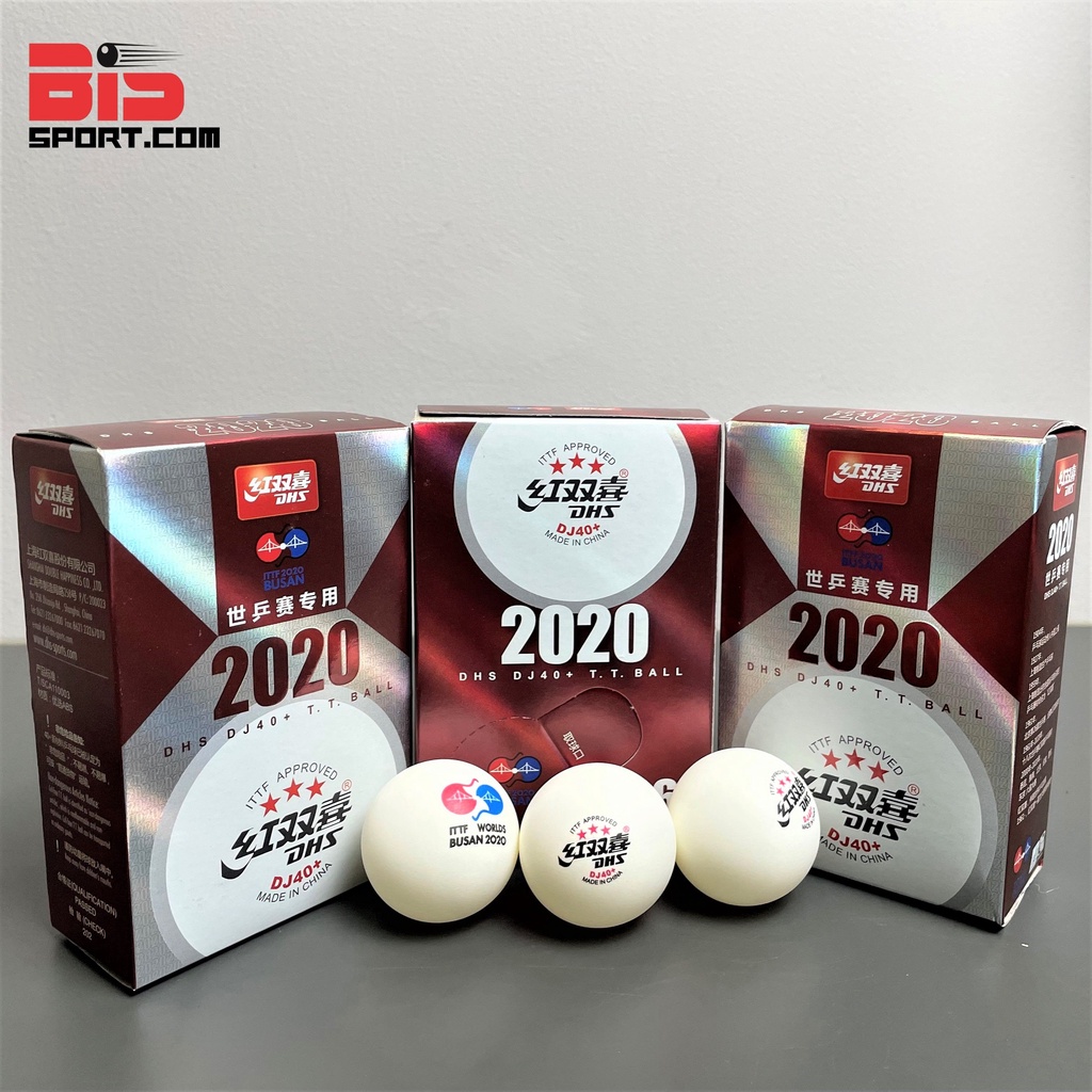Hộp Bóng Bàn 3 sao DHS Busan 2020 chuẩn thi đấu thế giới