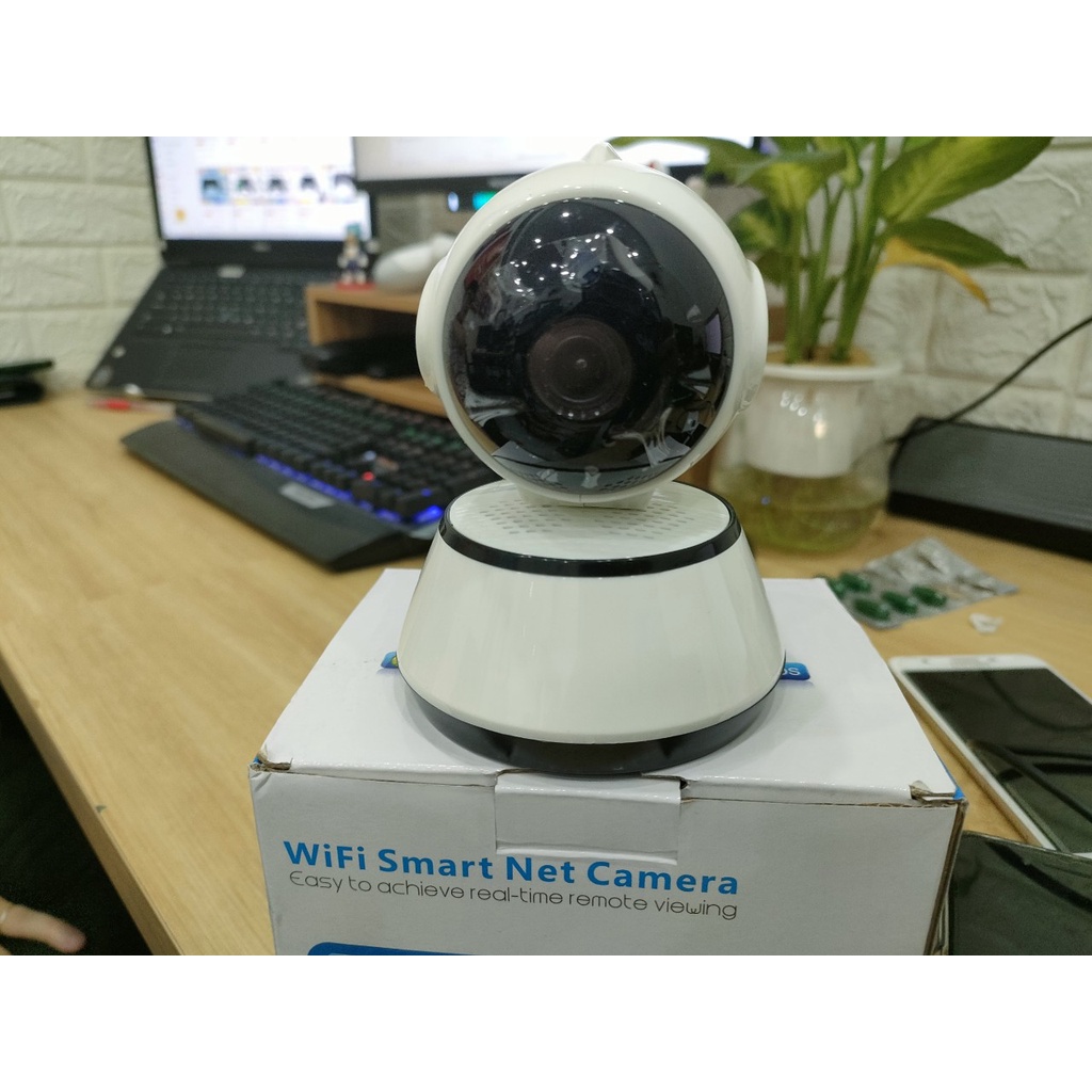 [Bảo hành 1 năm] Camera wifi mini giám sát IP V380 Pro kết nối điện thoại thông minh - camera an ninh gia đình