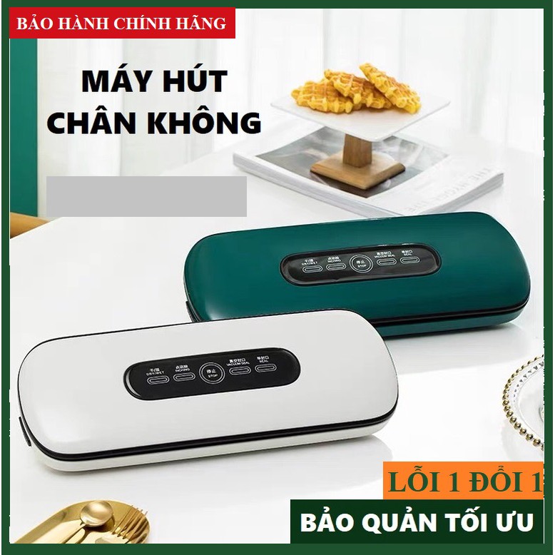 Máy Hút Chân Không Bảo Quản Thực Phẩm ZK-3002 công suất 130w - TẶNG KÈM 10 TÚI