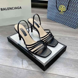 Sandal cao gót dây mảnh gót nhọn