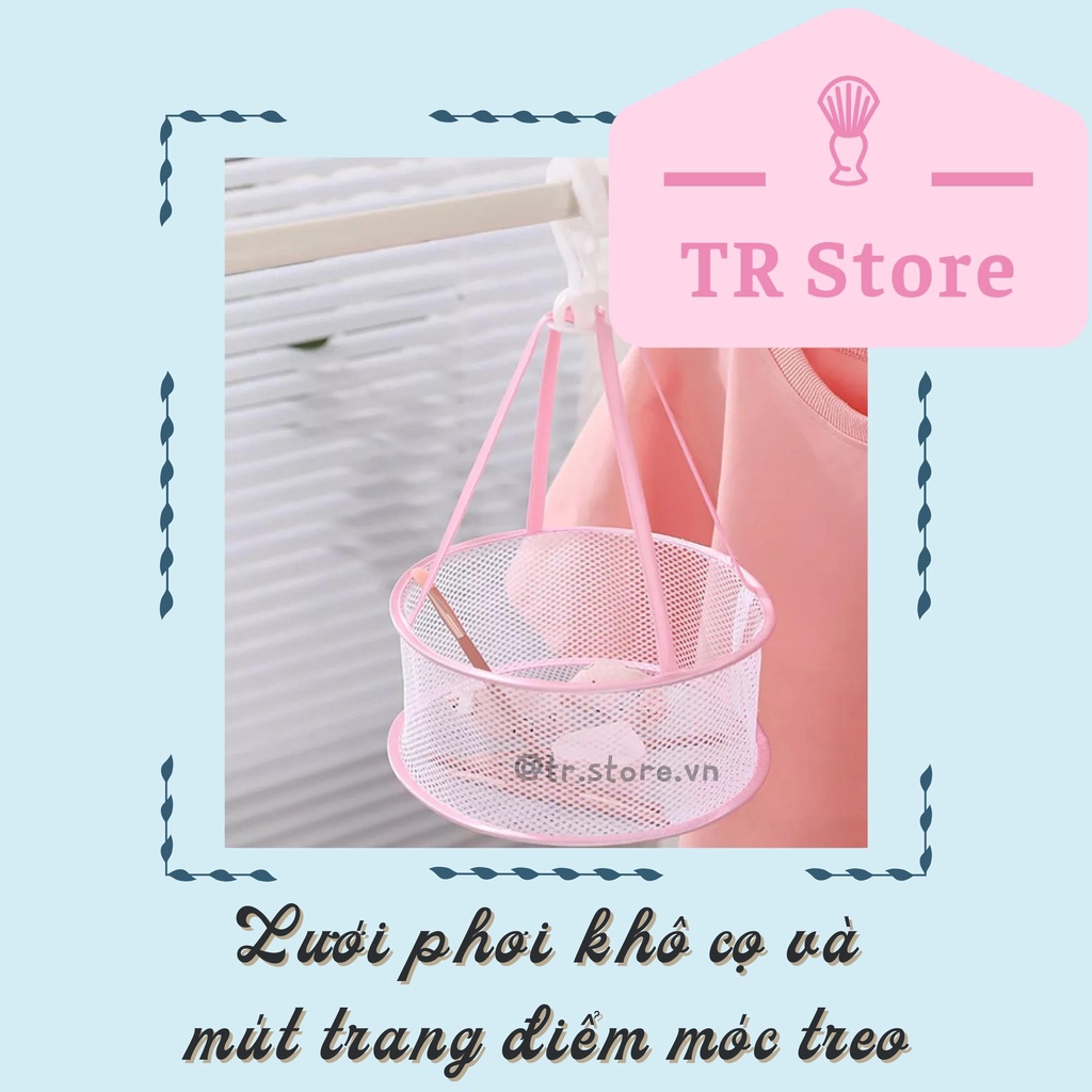Lưới phơi khô sau vệ sinh cọ và mút trang điểm