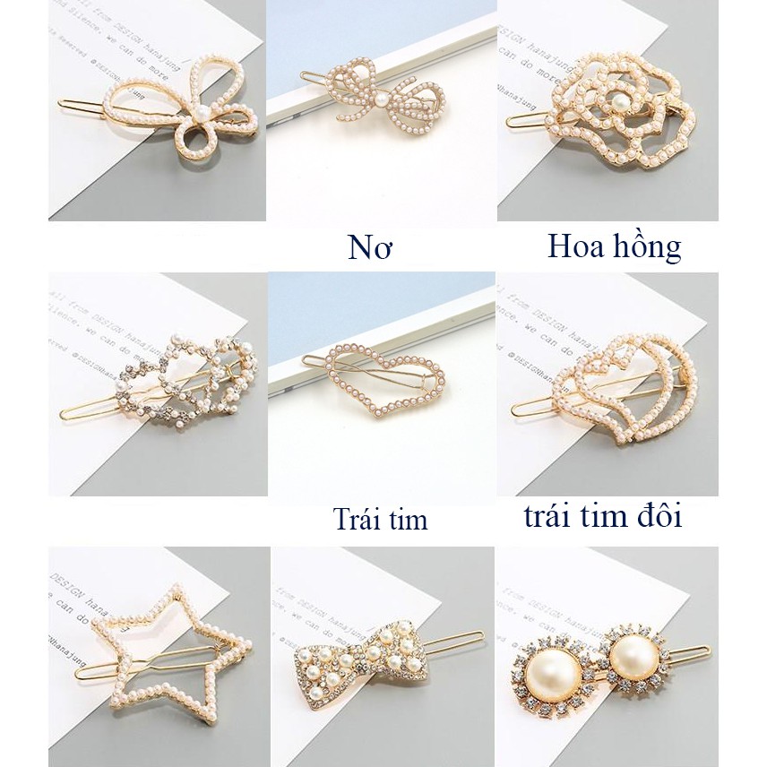 Kẹp Tóc Kiểu Hàn Quốc Sang Chảnh