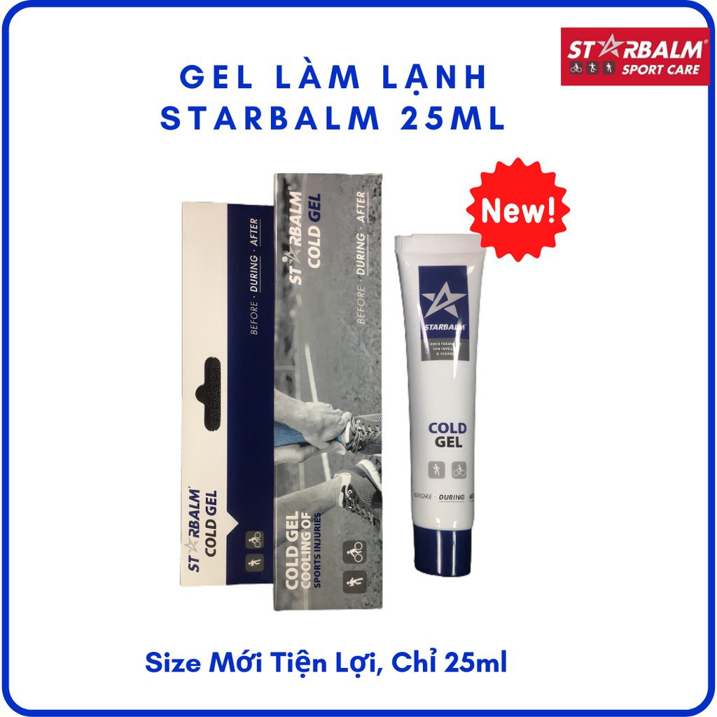 [CHÍNH HÃNG ] Gel làm lạnh starbalm- TUÝP  25ml