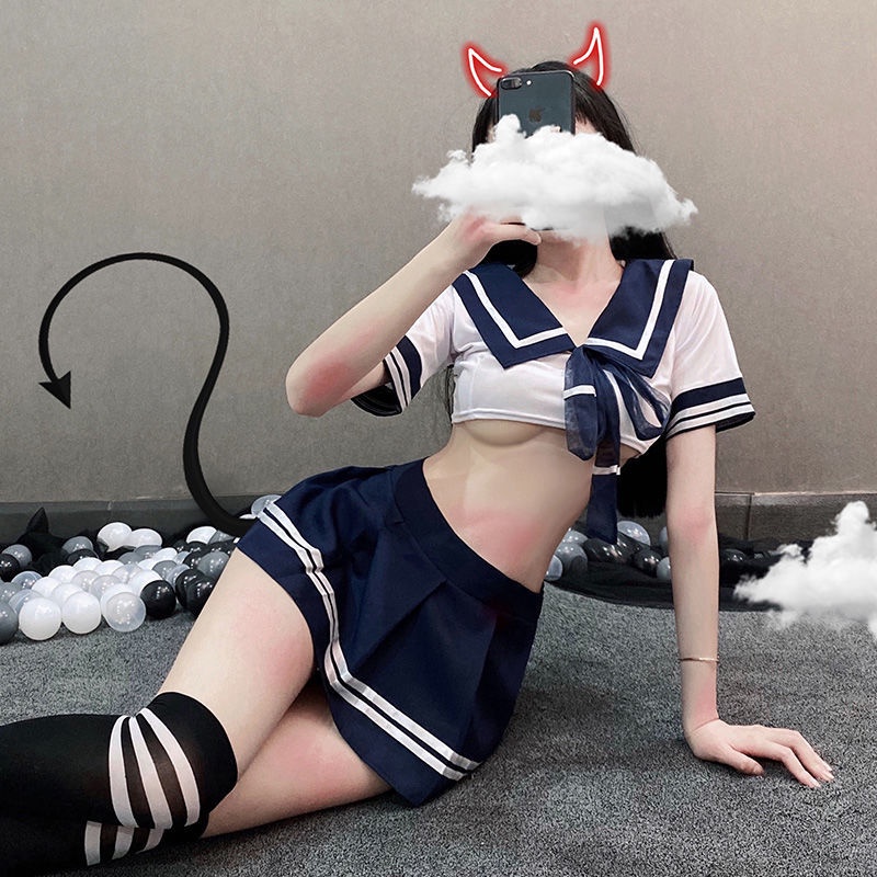 Đồ ngủ sexy cosplay học sinh Nhật Bản đáng yêu đồng phục nữ sinh amine gợi cảm dễ thương BIKI HOUSE N762 - HCM - Hỏa Tốc