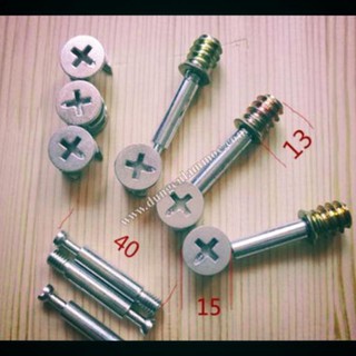 [SIÊU SALE] 20 bộ ốc cam liên kết, dùng cho ván MDF 17mm trở lên.