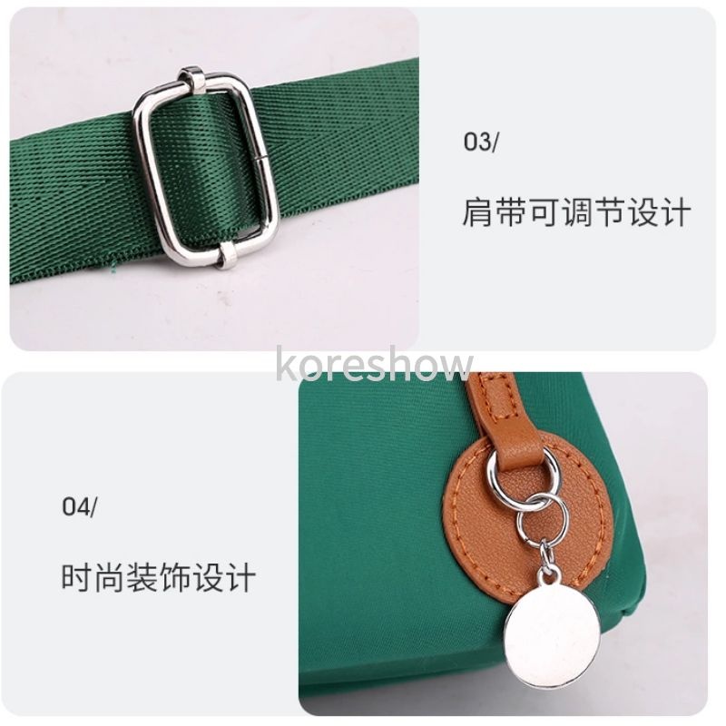 Túi Đeo Chéo Phong Cách Hàn Quốc Chống Thấm Nước Cho Nữ