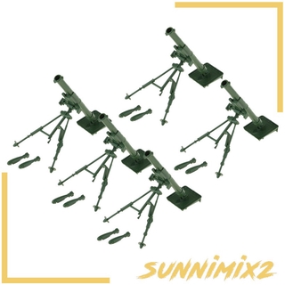 [Sunnimixdemy] MagiDeal 5pc Mô hình vữa quân sự Mô hình bàn cát Trang trí nội thất Đồ chơi bỏ túi