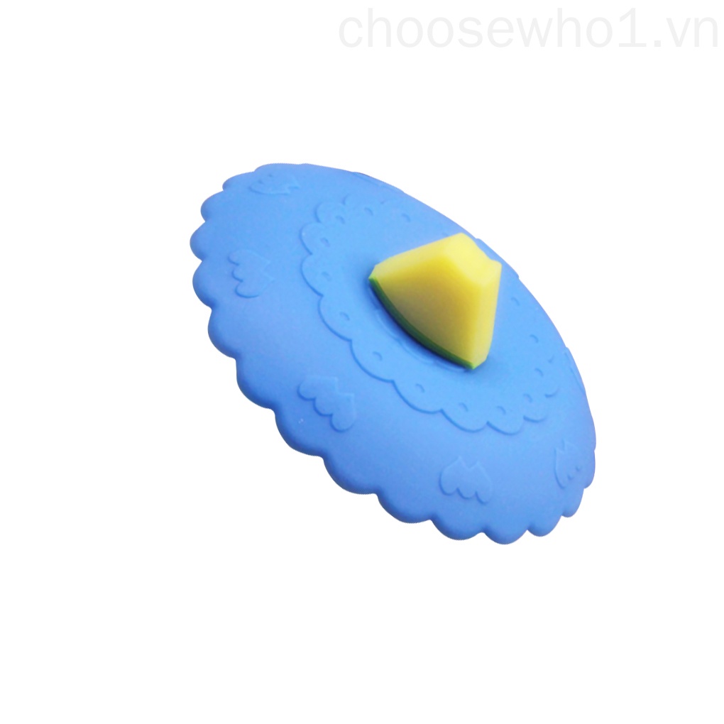 Nắp Đậy Cốc Nước Bằng Silicon Chống Bụi Chống Rò Rỉ Có Thể Tái Sử Dụng In Họa Tiết Hoạt Hình Dễ Thương Choosewho1