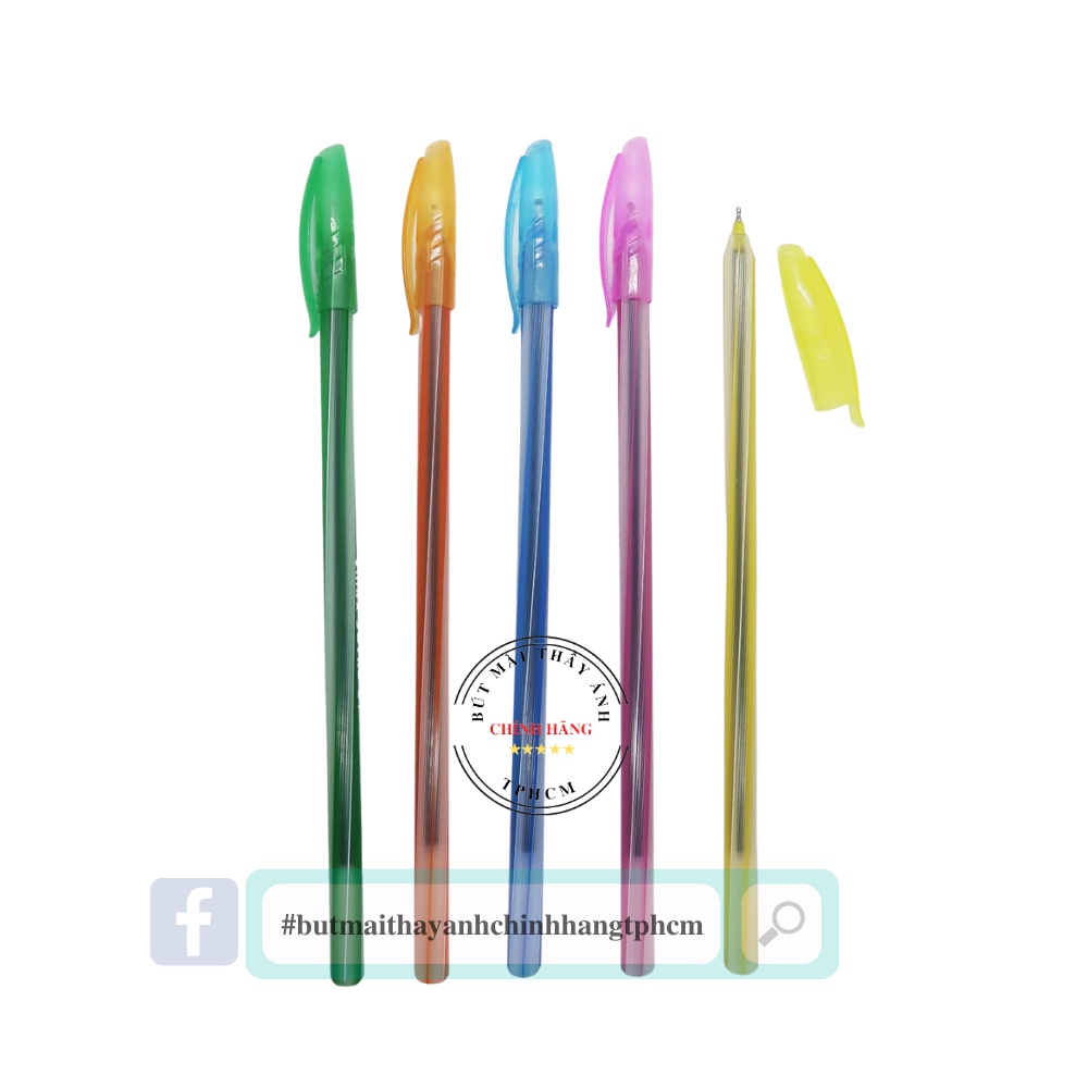 Bút bi nến viết êm, đều mực