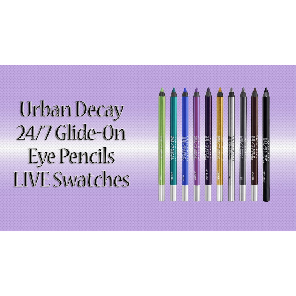 Chì kẻ mắt Urban Decay 24/7 Velvet Glide-On Eye Pencil 1.2g