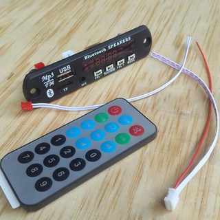 Mạch Bluetooth Loại tốt có Fm , USB , Thẻ Nhớ , Aux 3.5