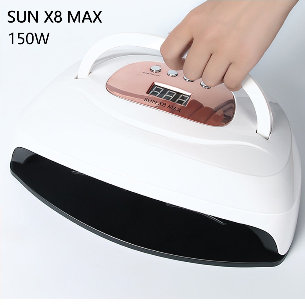 MÁY HƠ GEL SUN X8 MAX chuyên nghiệp máy sấy móng tay Rất lớn Hai tay sử dụng đồng thời chân Nghệ thuật làm móng