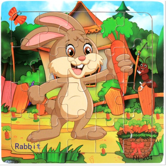 Tranh ghép Gỗ 20 miếng ghép