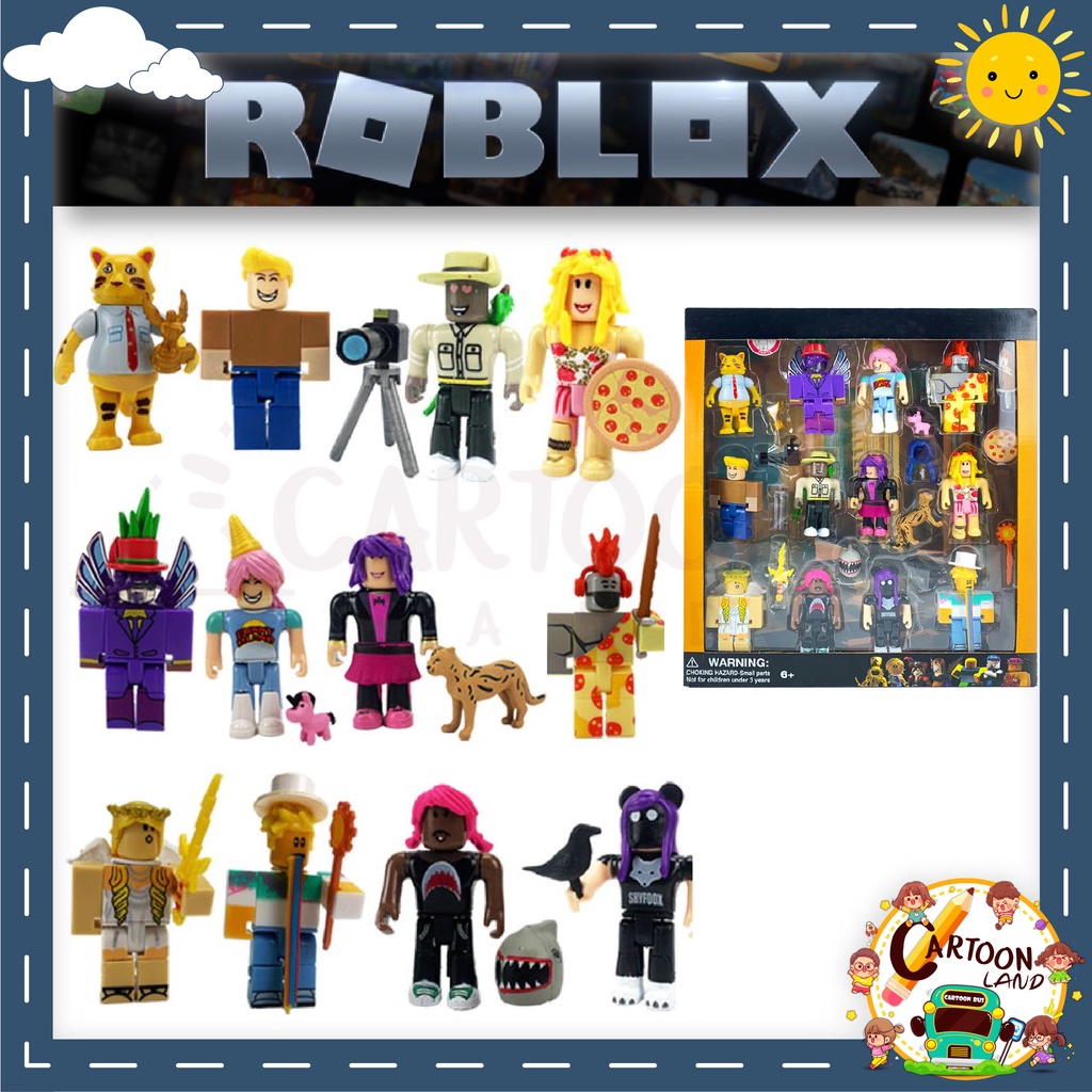 Roblox Game Figma oyuncak Hình Đồ Chơi 4 Miếng / 12 / 16