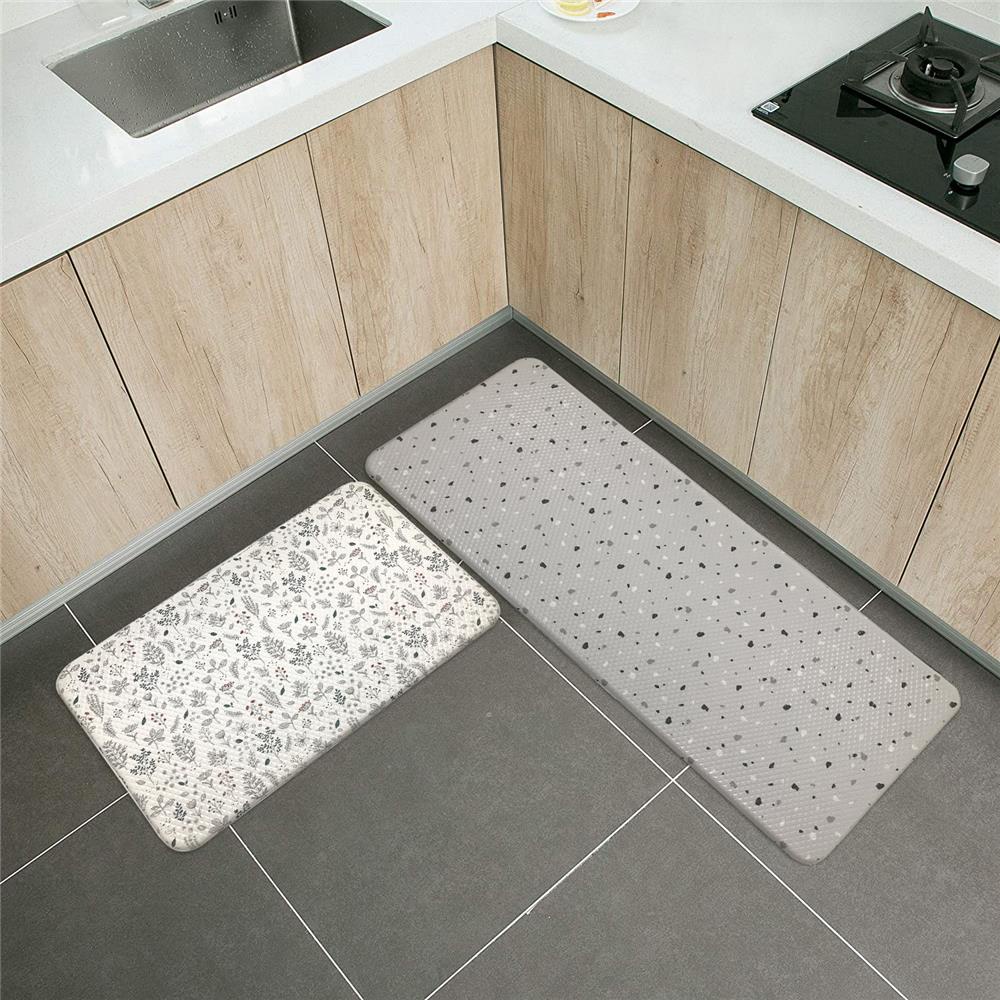 HOMEBASE HLS Thảm đa năng lót sàn lau chân phòng tắm Hàn Quốc 44x75cm màu xám