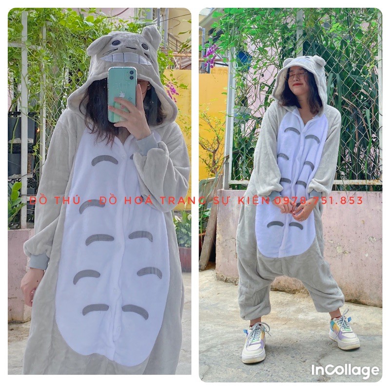 [Giam 20k] Bộ Đồ Thú 💕𝑭𝑹𝑬𝑬𝑺𝑯𝑰𝑷💕Bộ Đồ Thú Totoro, Đồ cosplay | BigBuy360 - bigbuy360.vn