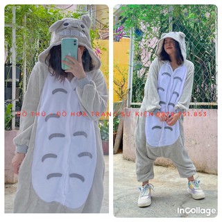 [Giam 20k] Bộ Đồ Thú 💕𝑭𝑹𝑬𝑬𝑺𝑯𝑰𝑷💕Bộ Đồ Thú Totoro, Đồ cosplay