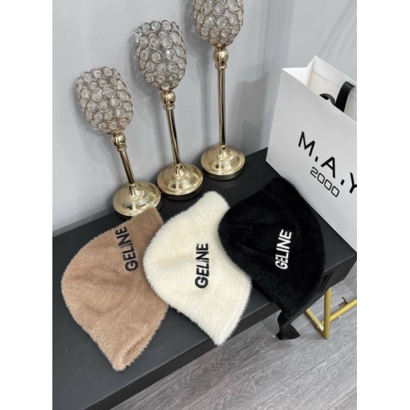 NÓN BUCKET LÔNG MỀM MỊN