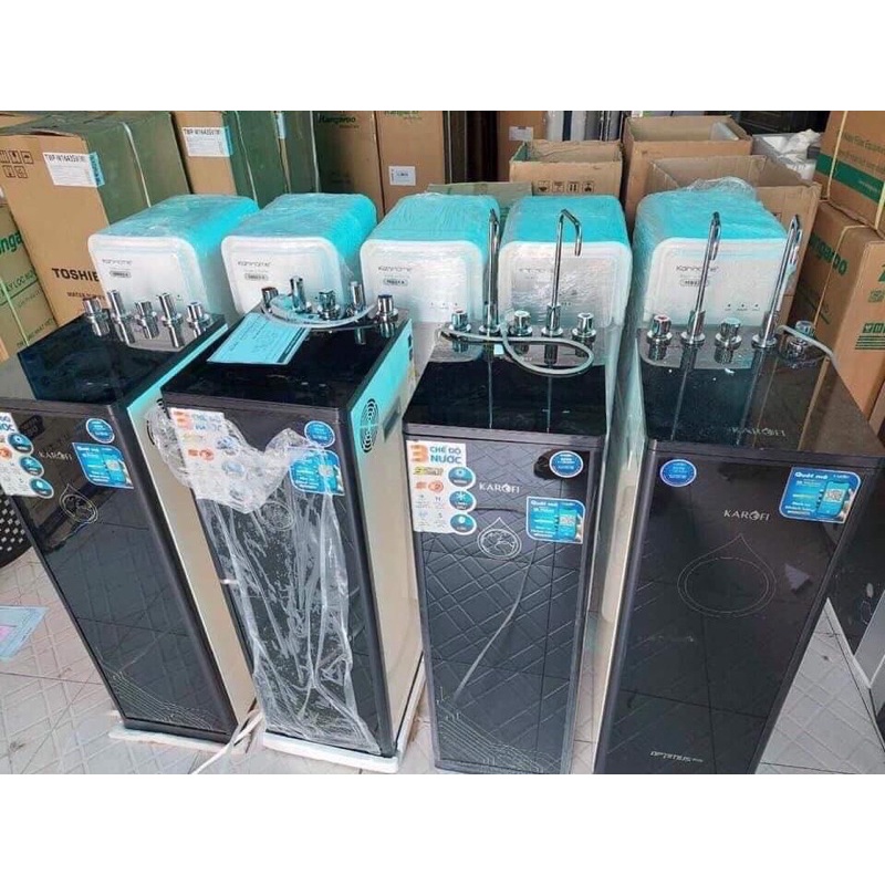 MÁY LỌC NƯỚC NÓNG LẠNH VÀ NGUỘI KAROFI KAD-D66 11 LÕI CÓ HYDROGEN