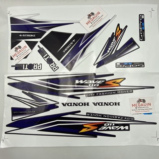 Tem decal Wave A 2017-2020 kiểu S110