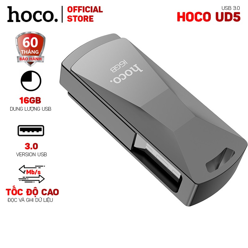 Usb Hoco UD5 loại 3.0 64/32/16Gb, tốc độ cao, ổn định