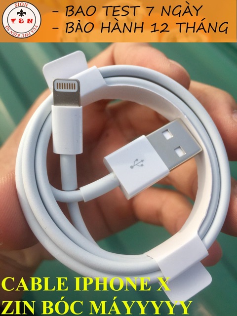 COMBO SẠC NHANH IPHONE ( CỦ 12W VÀ CABLE X )