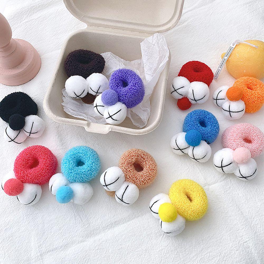 VANES1 Dây Buộc Tóc Màu Sắc Ngọt Ngào Cho Nam Và Nữ