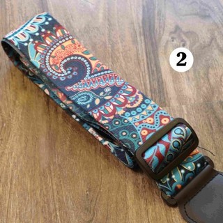 Dây Đeo Guitar Thổ Cẩm