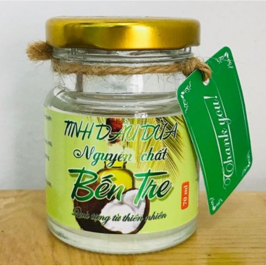 Tinh dầu dừa Bến Tre hũ 70ml